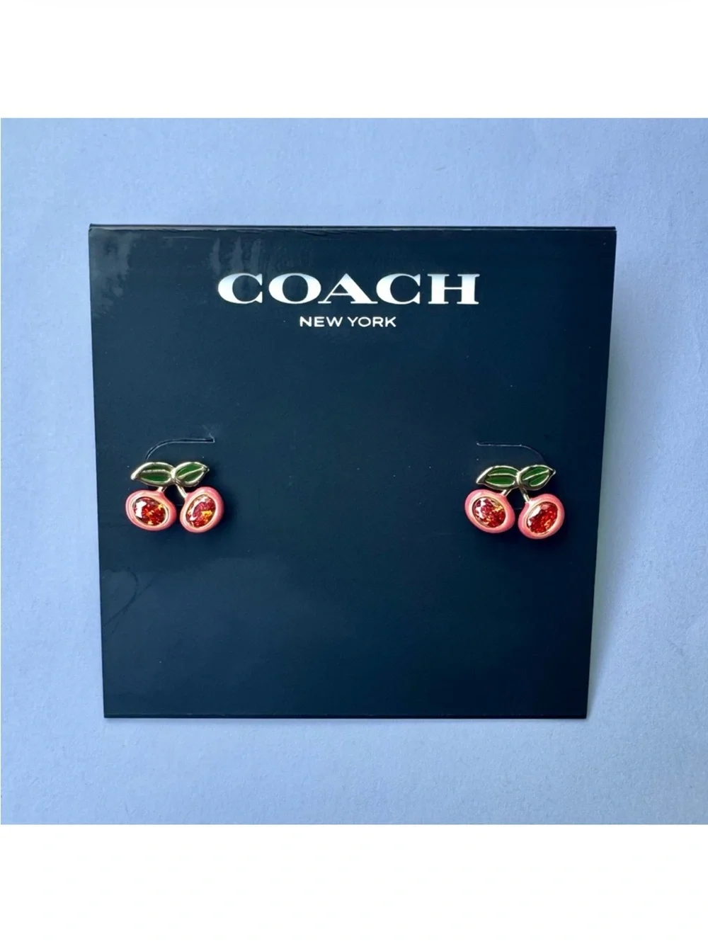 Coach Cherry Stud Earrings - Picture 3 of 6